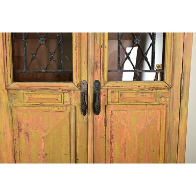 Antique French Door Biblioth que