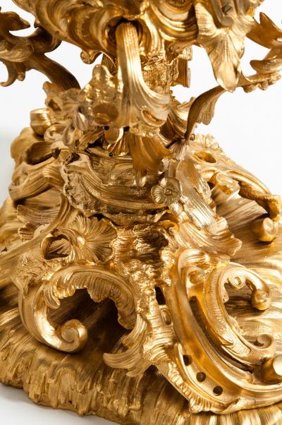 Antique French Empire Gilded Bronze Decorative Centerpiece