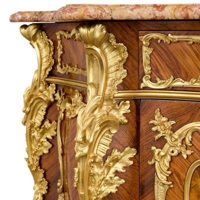 Antique French Louis XV style ormolu and Vernis Martin mounted cabinet