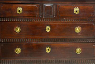 Antique French Mahogany Commode