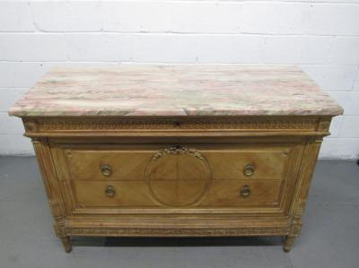 Antique French Marble Top Dresser