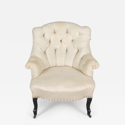 Antique French Napoleon III Single Armchair