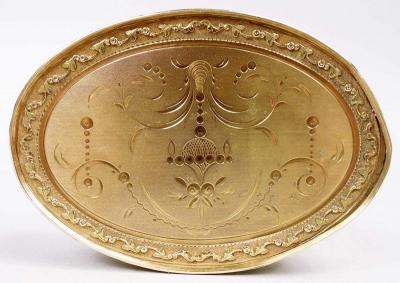 Antique French Neoclassical18K Gold Snuffbox