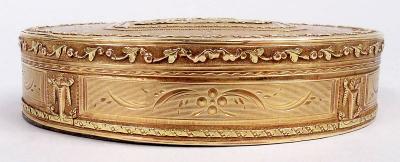 Antique French Neoclassical18K Gold Snuffbox