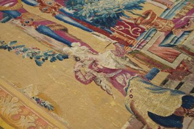 Antique French Panel Tapestry 311 x 78