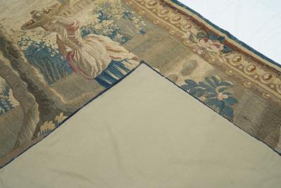 Antique French Panel Tapestry 38 x 810
