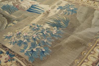 Antique French Panel Tapestry 38 x 810
