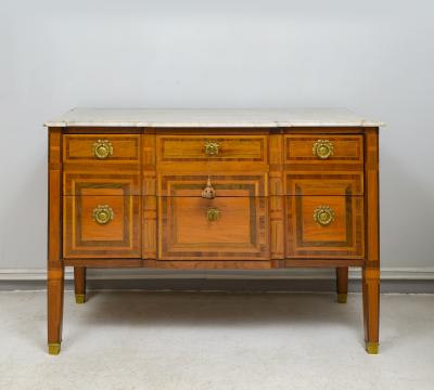 Antique French Parquetry Commode