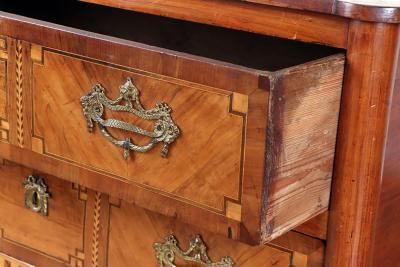 Antique French Parquetry Commode in the Neoclassic Manner