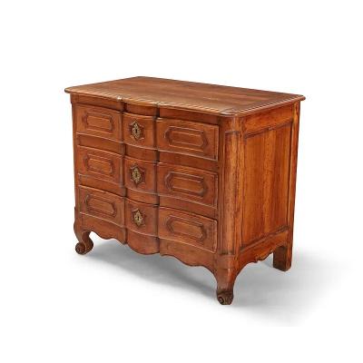 Antique French Provincial Petite Fruitwood Commode