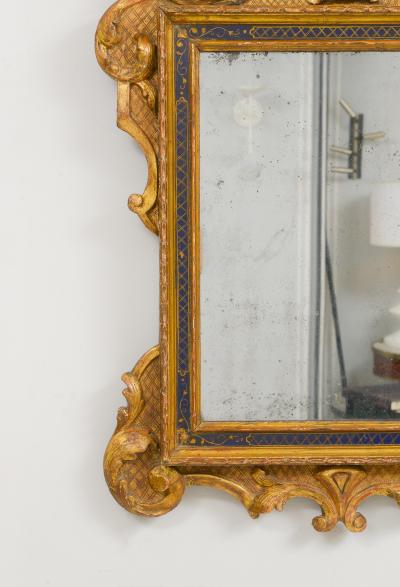Antique French Regence Style Gilt Mirror