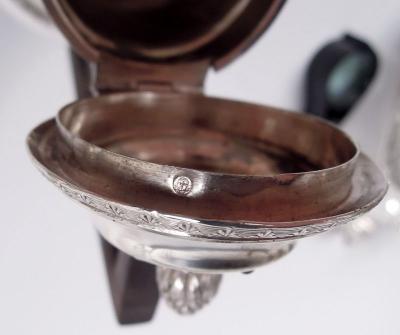 Antique French Restauration Classical Silver Coffeepot