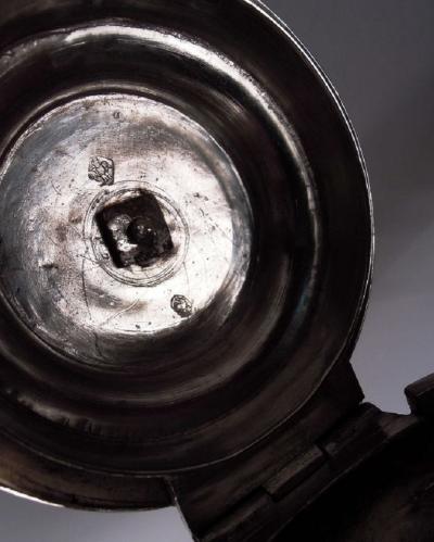 Antique French Restauration Classical Silver Coffeepot