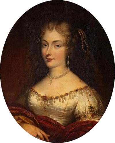 Antique French School Oil Painting Portrait of a Lady