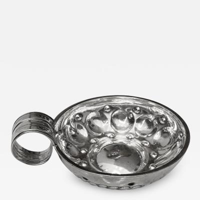 Antique French Silver Wine Taster Tastevin C 1845 Eugene Ferdinand Rion