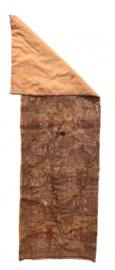 Antique French Tapestry 14 x 44