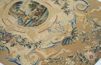 Antique French Tapestry 2 x 3