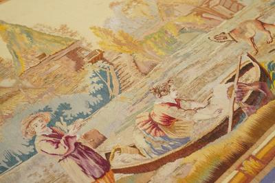 Antique French Tapestry 26 x 40