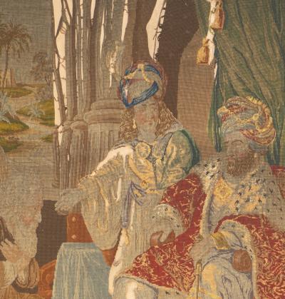 Antique French Tapestry 35 x 38