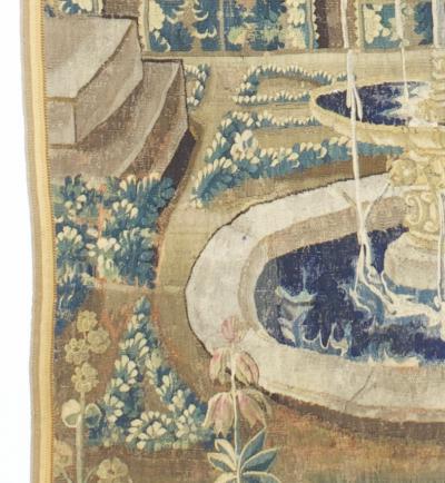 Antique French Tapestry 35 x 7 1 