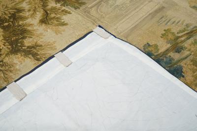 Antique French Tapestry 7 11 x 10 4 