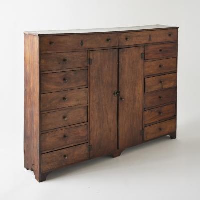 Antique French Walnut Cabinet 19th century