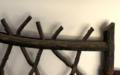 Antique French Wrought Iron Gate