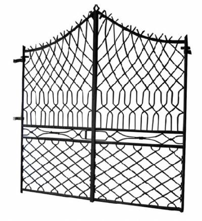 Antique French Wrought Iron Gate