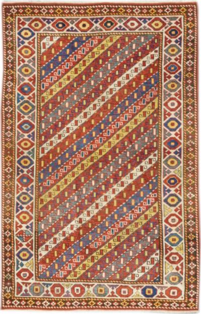 Antique Ganje Kazak Rug 311 x 511