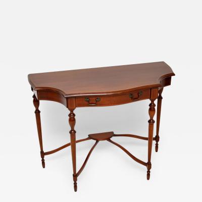 Antique Georgian Style Inlaid Console Table