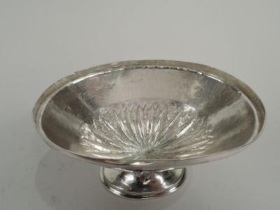 Antique German Neoclassical Silver Covered Urn 18 C