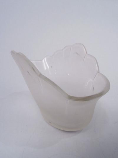 Antique German Silver Figural Swan Bird Bowl with Glass Liner