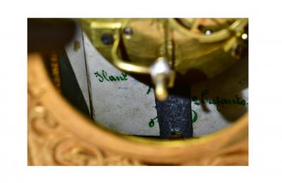 Antique Gilt Bronze S vres Porcelain Mantel Clock Raingo Fr res S vres Paris