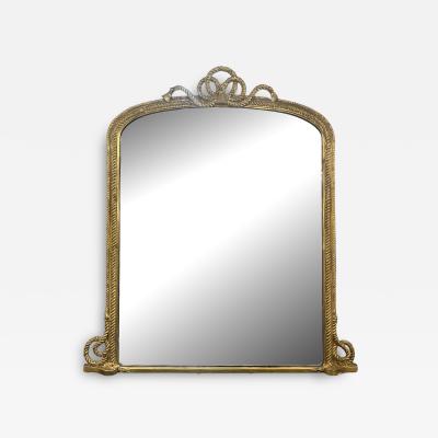Antique Giltwood Mirror
