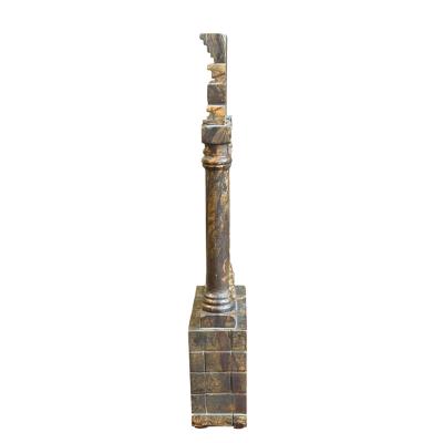 Antique Grand Tour Marble Model of Architectural Ruins