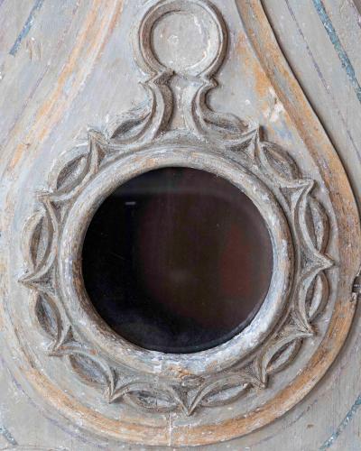 Antique Gustavian Longcase Clock Hand Carved Pine Sweden 1820