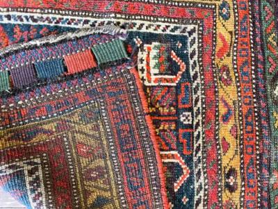 Antique Handmade Kurdish Rug Bag