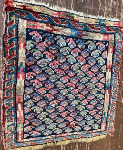 Antique Handmade Kurdish Rug Bag