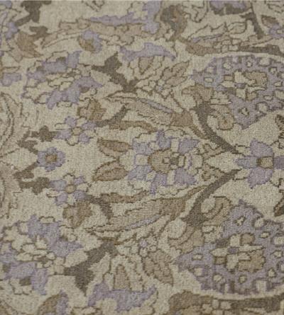 Antique Handwoven Wool Agra Rug