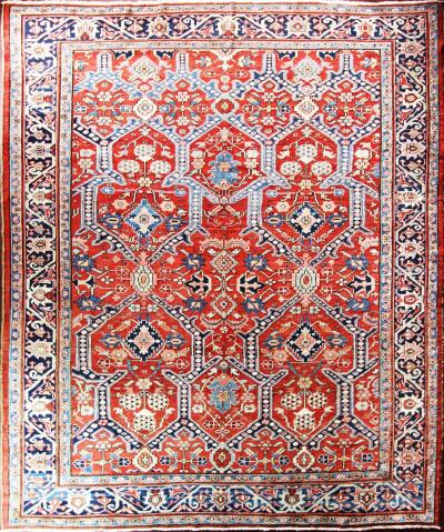 Antique Heriz Carpet Persia