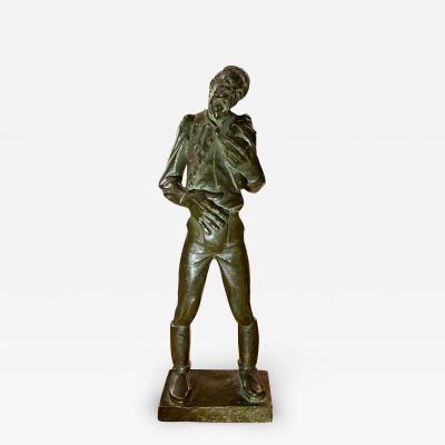 Antique Hungarian Bronze Sculpture by Kerenyi