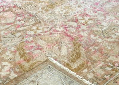 Antique Indian Agra Rug 131 x 159 