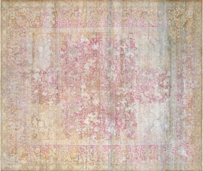 Antique Indian Agra Rug 131 x 159 