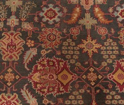 Antique Indian Amritsar Handmade Wool Rug