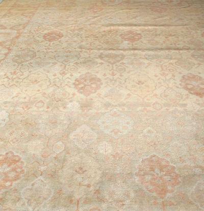 Antique Indian Amritsar Handmade Wool Rug