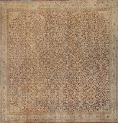 Antique Indian Amritsar Handmade Wool Rug