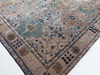 Antique Indian Rug Size Adjusted 
