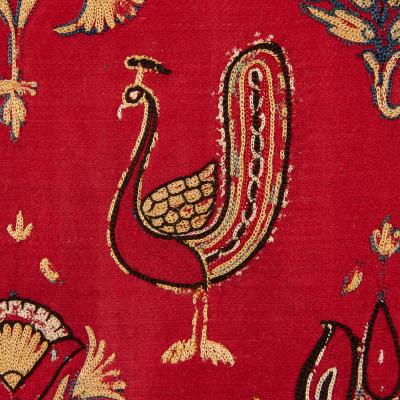 Antique Indian embroidered dress band