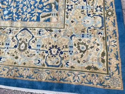 Antique Indo Agra Carpet The Forest