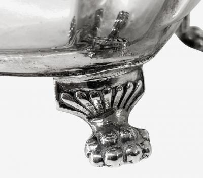 Antique Irish Georgian Sterling Silver Bowl Dublin 1814 Richard Sawyer 